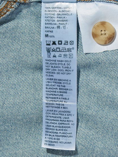 ユーティリティジャケット ライトインディゴ