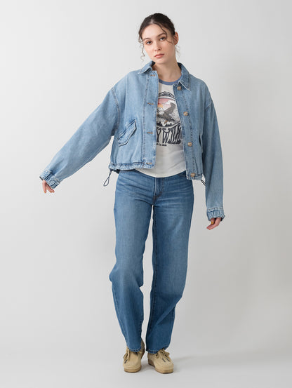 ユーティリティジャケット ライトインディゴ