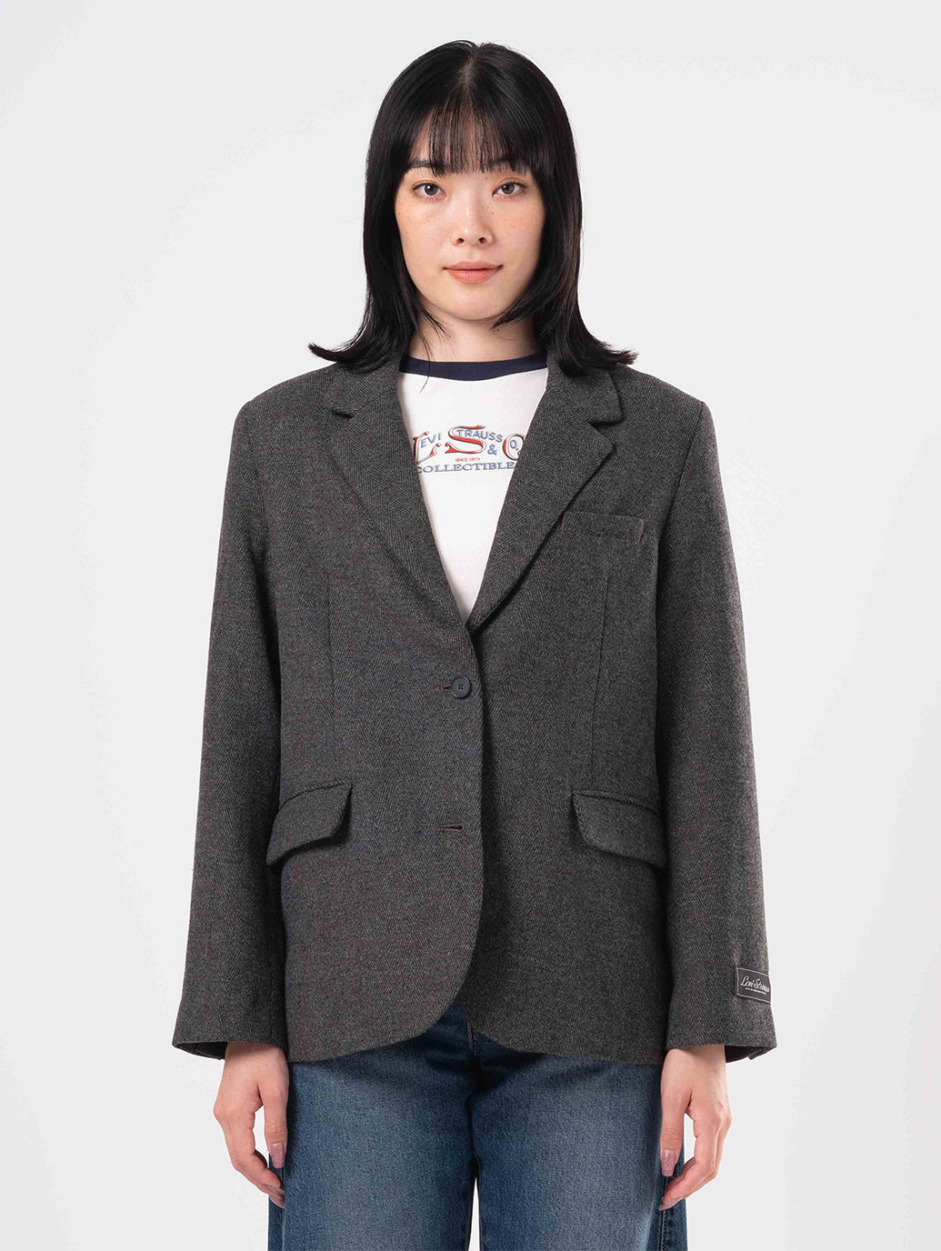 ツイードジャケット