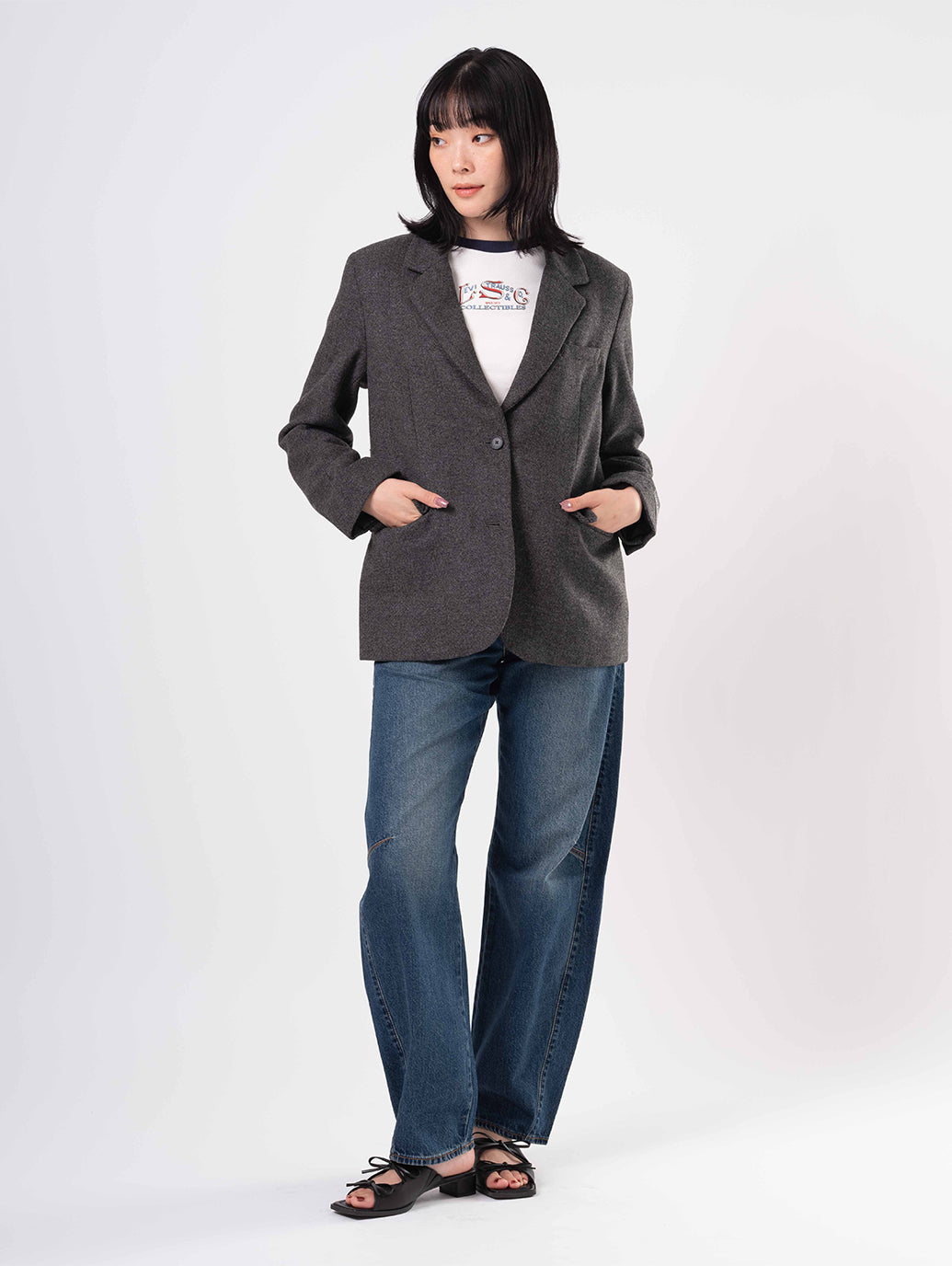 ツイードジャケット