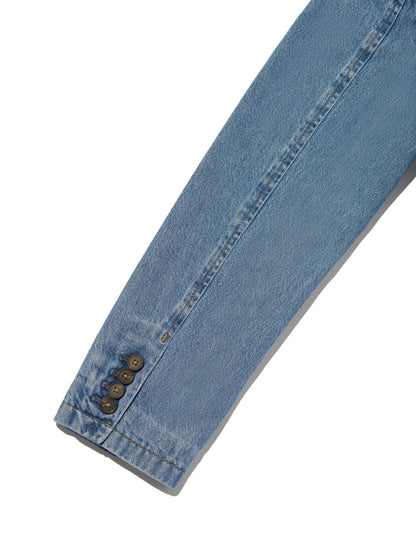 リラックスフィット ブレザー ミディアムインディゴ