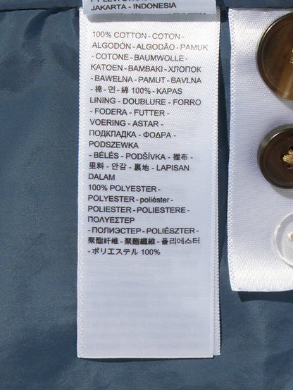 リラックスフィット ブレザー ミディアムインディゴ