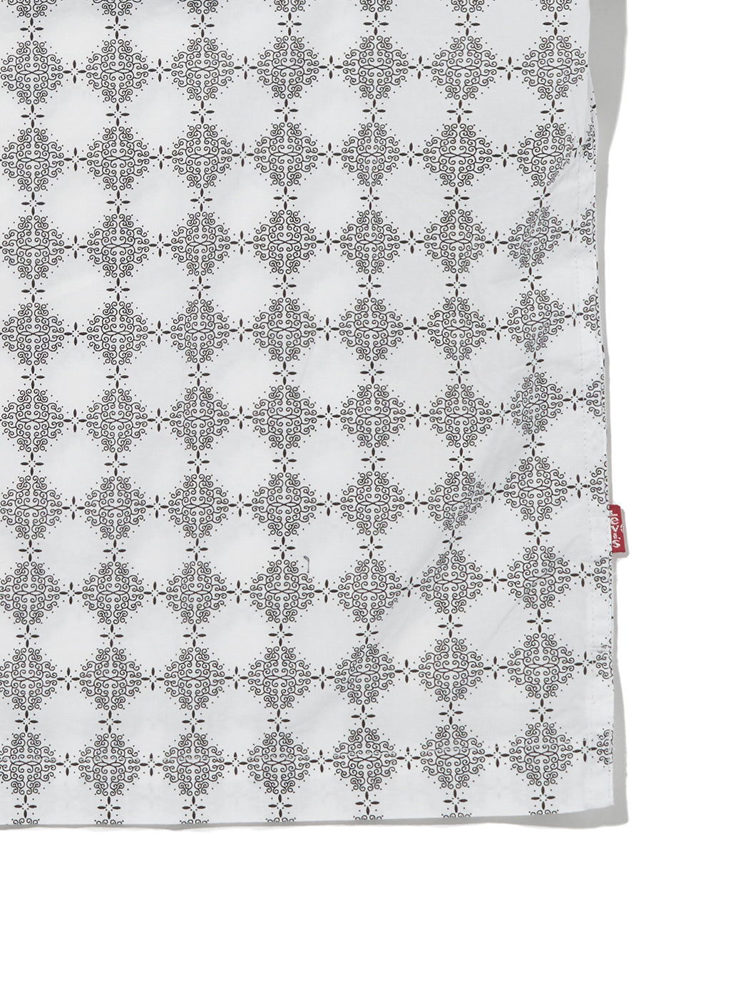 オープンカラー ボックスシャツ