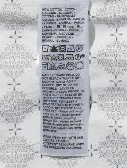 オープンカラー ボックスシャツ