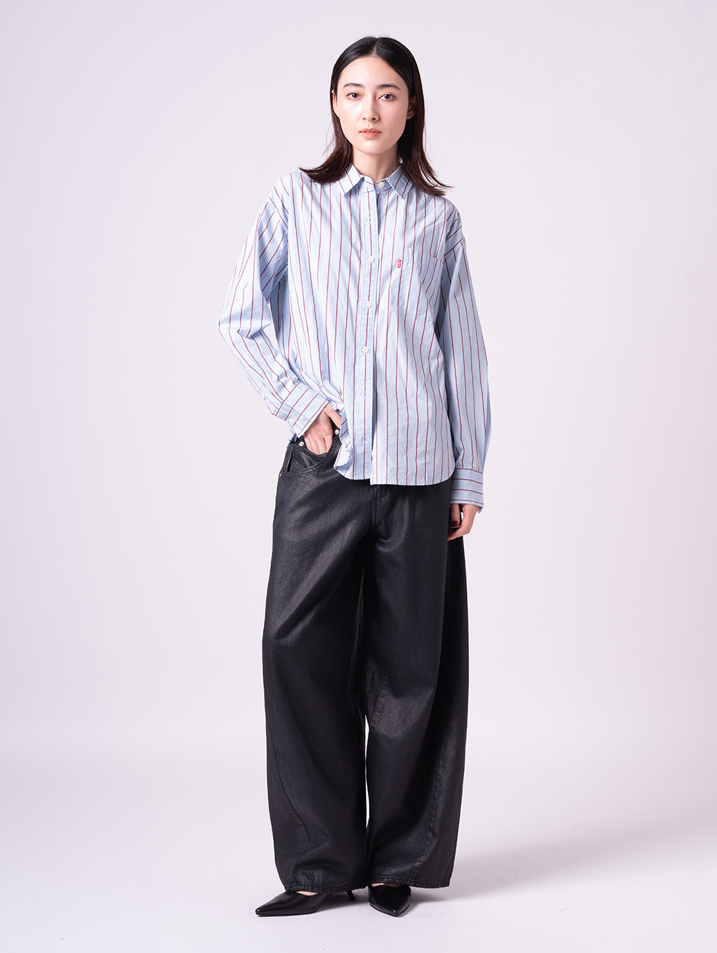 ハーリー ボーイフレンドシャツ