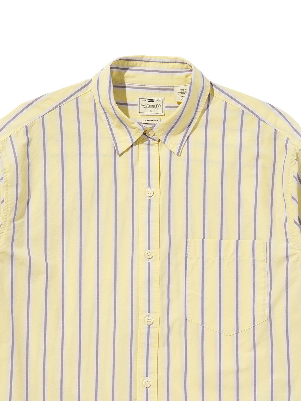 HARLIE BOYFRIEND SHIRT Costanza Stripe FRENCH VANI
