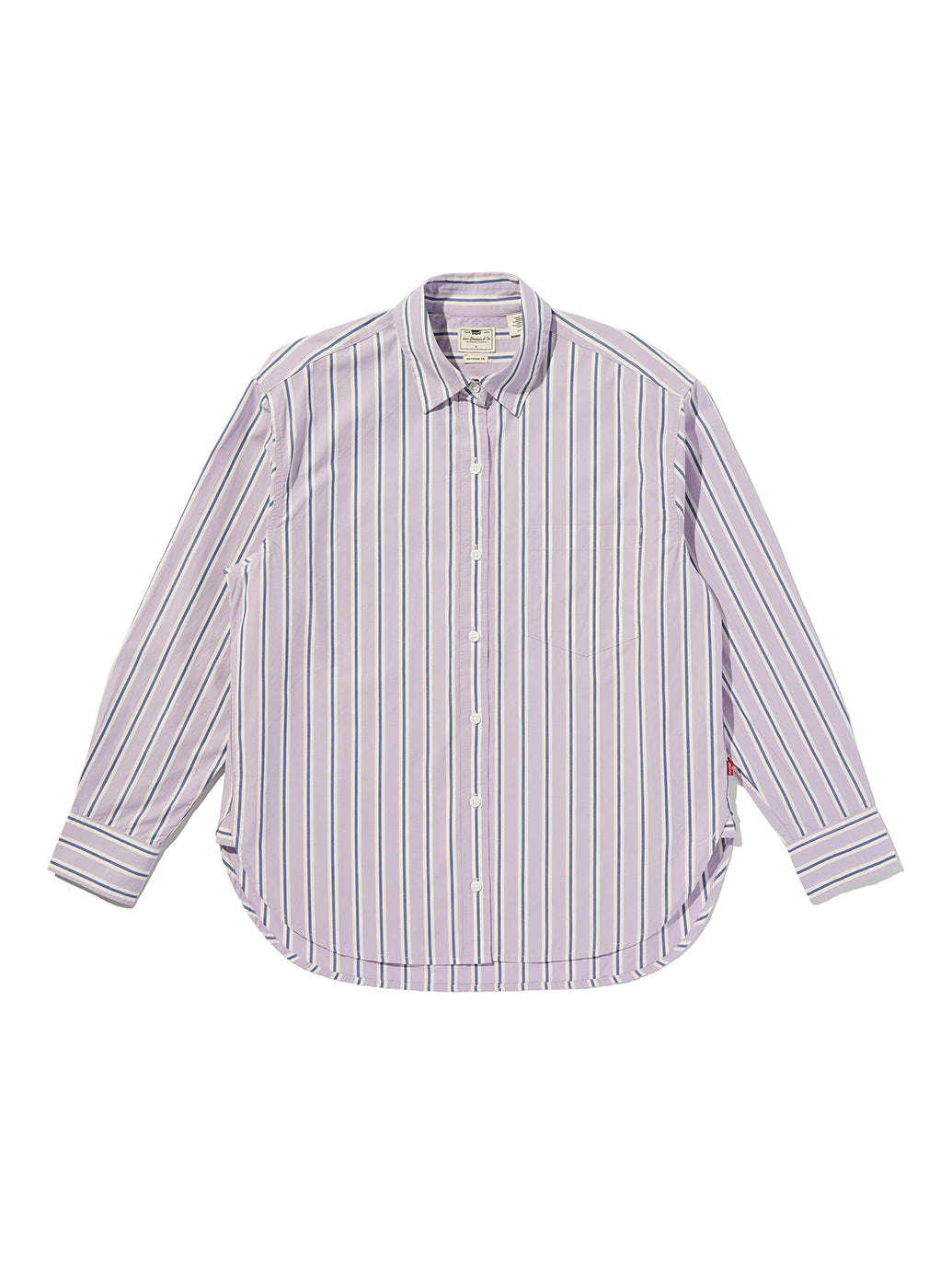 HARLIE BOYFRIEND SHIRT Costanza Stripe WISTERIA St