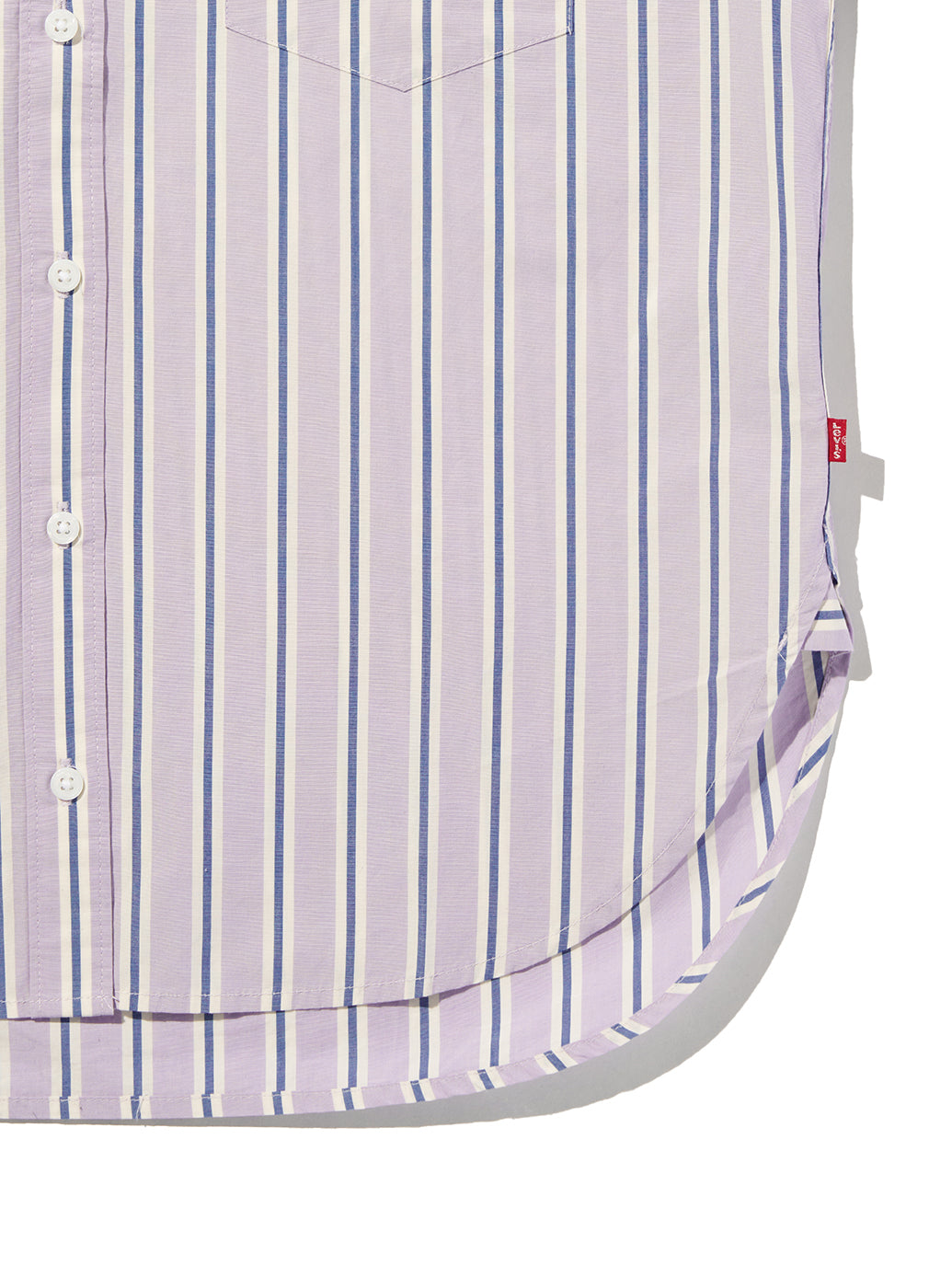 HARLIE BOYFRIEND SHIRT Costanza Stripe WISTERIA St