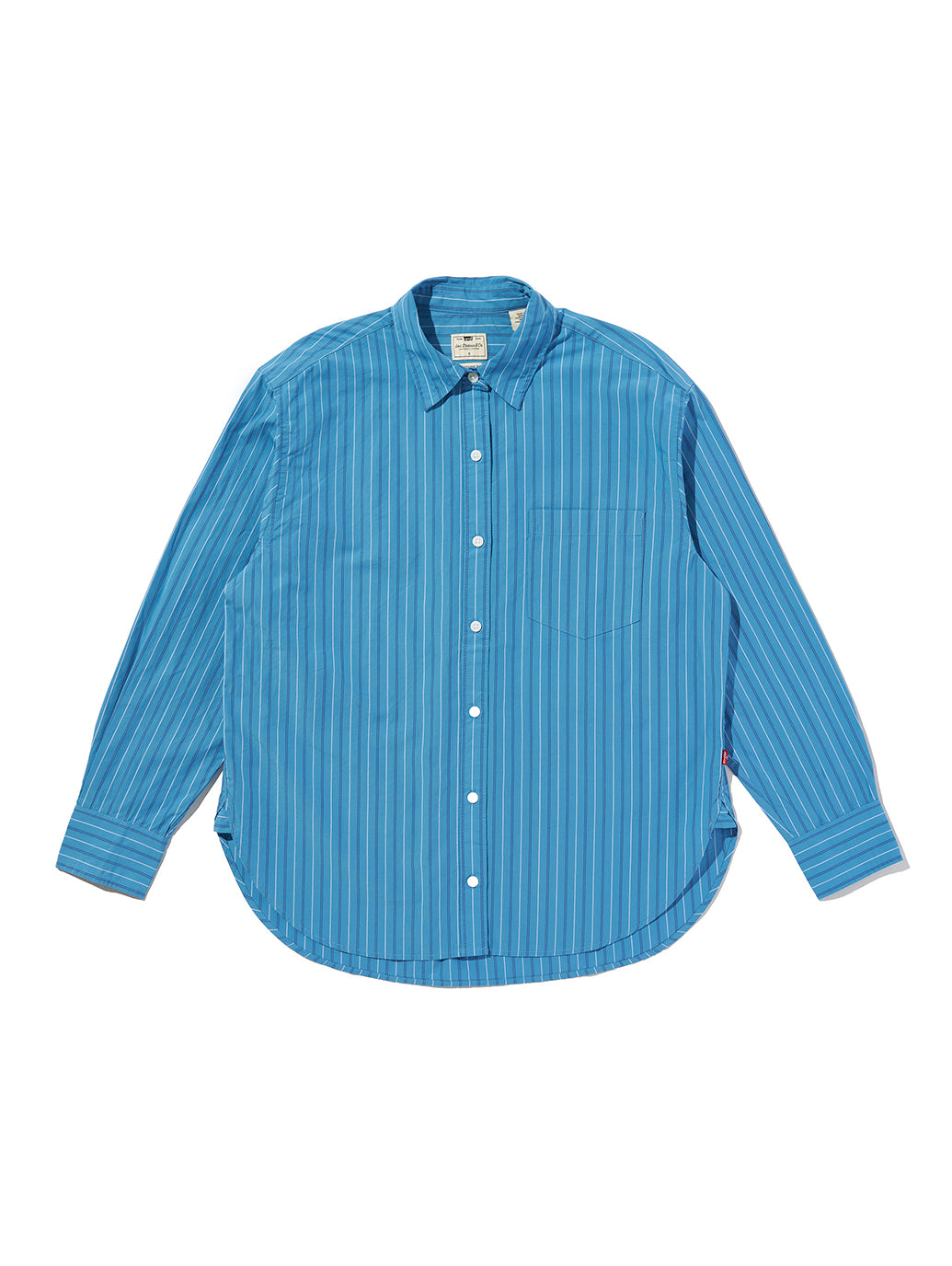 HARLIE BOYFRIEND SHIRT Telma Stripe PARISIAN BLUE