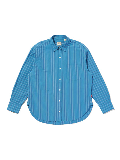 HARLIE BOYFRIEND SHIRT Telma Stripe PARISIAN BLUE