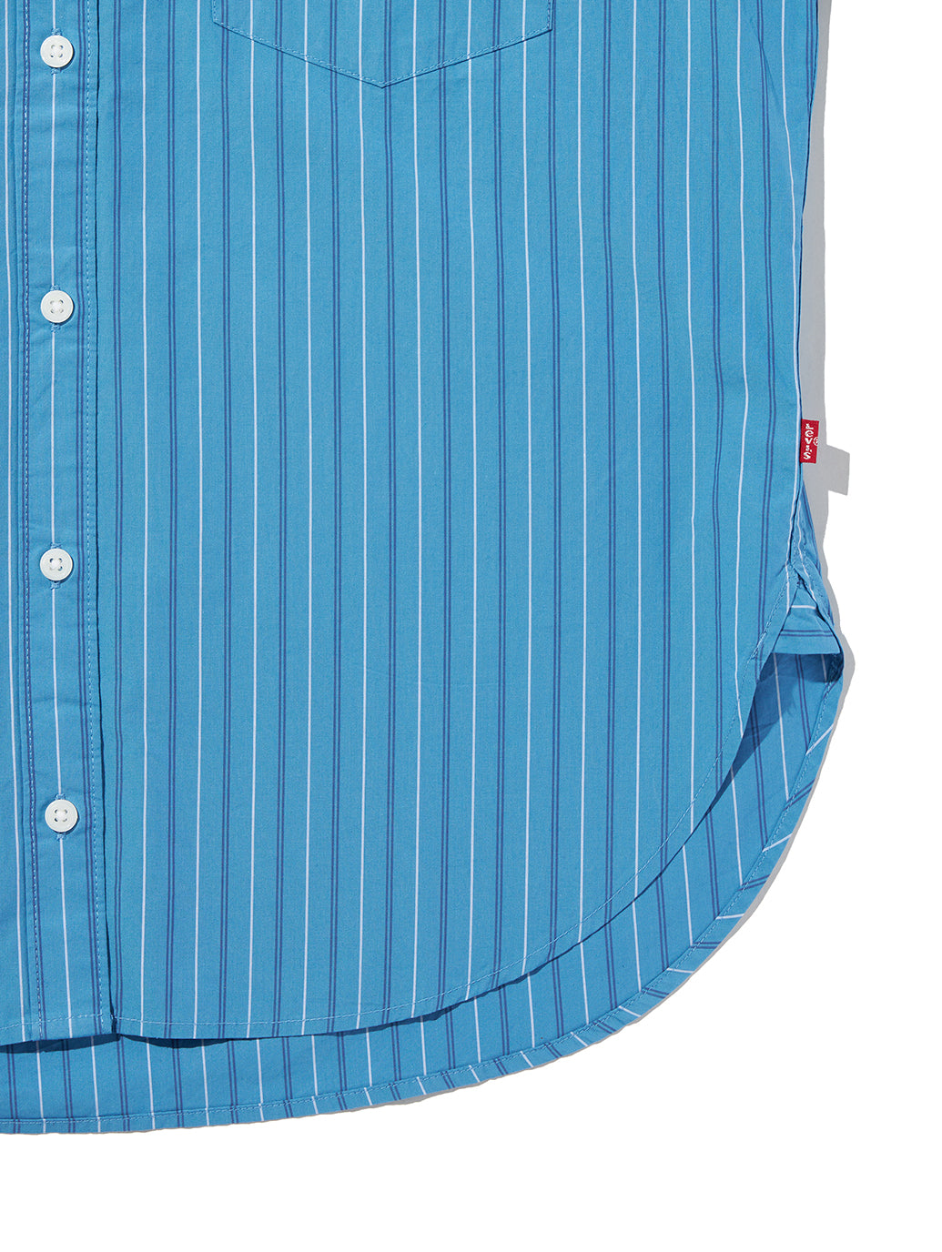 HARLIE BOYFRIEND SHIRT Telma Stripe PARISIAN BLUE