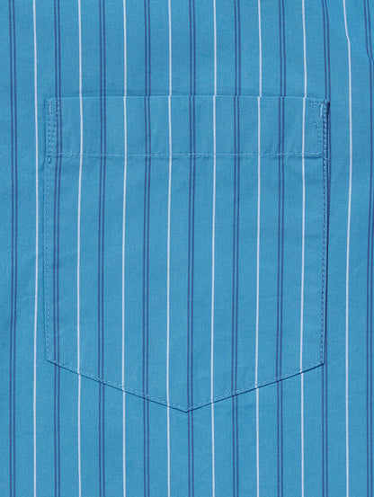 HARLIE BOYFRIEND SHIRT Telma Stripe PARISIAN BLUE
