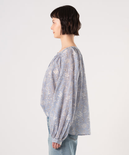 EMERIE ロングスリーブ ブラウス