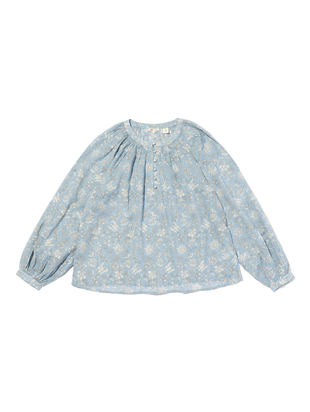 EMERIE ロングスリーブ ブラウス