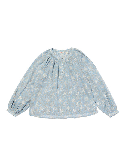 EMERIE ロングスリーブ ブラウス