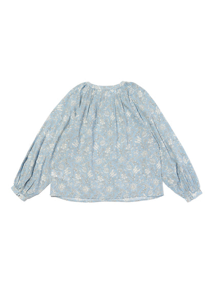 EMERIE ロングスリーブ ブラウス