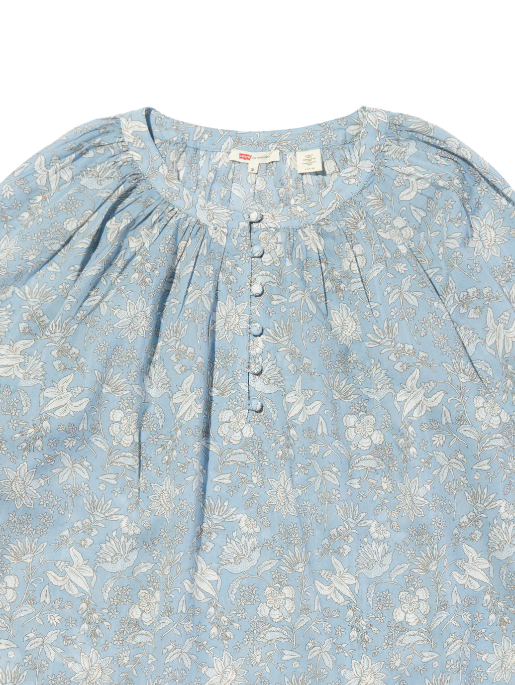 EMERIE ロングスリーブ ブラウス