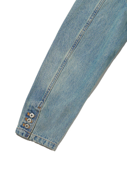 デニム ブレザー ミディアムインディゴ