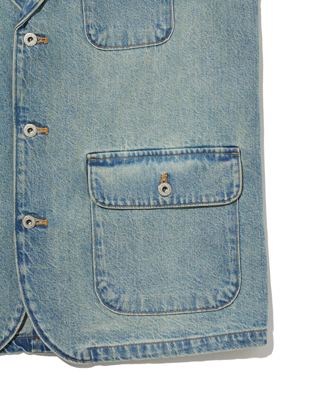 デニム ブレザー ミディアムインディゴ