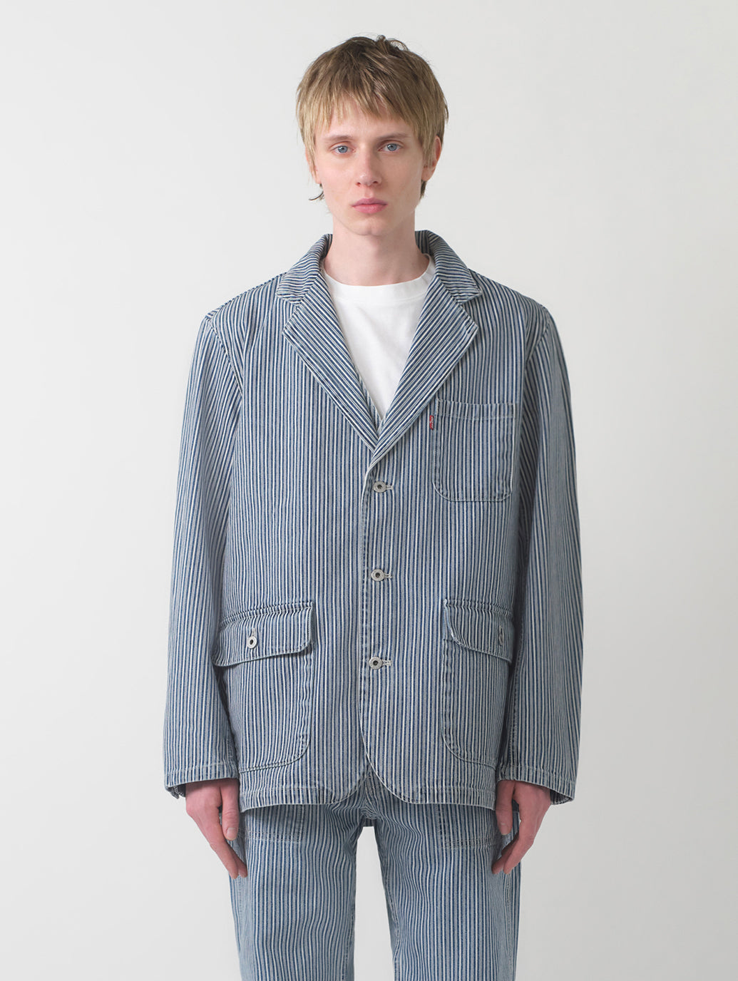 デニム ブレザー