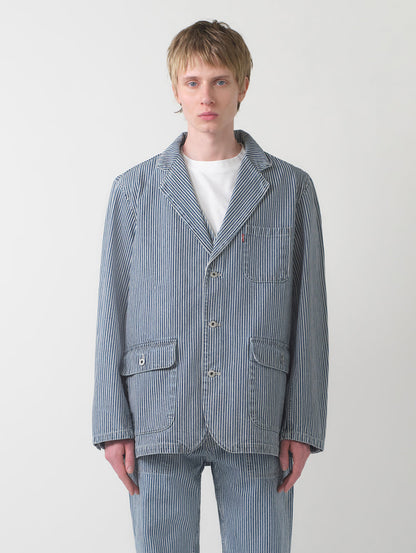 デニム ブレザー