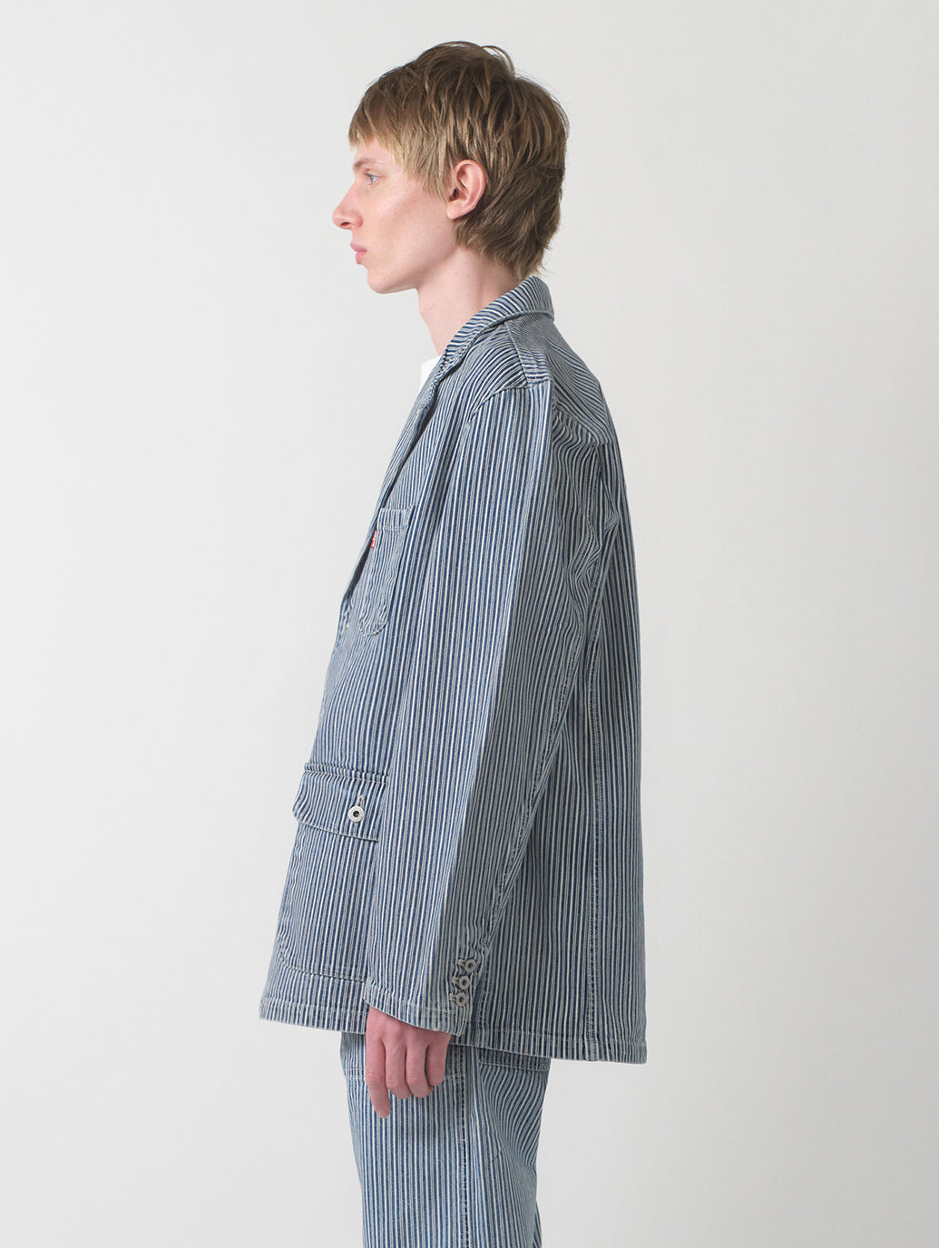 デニム ブレザー