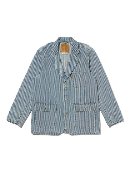 デニム ブレザー