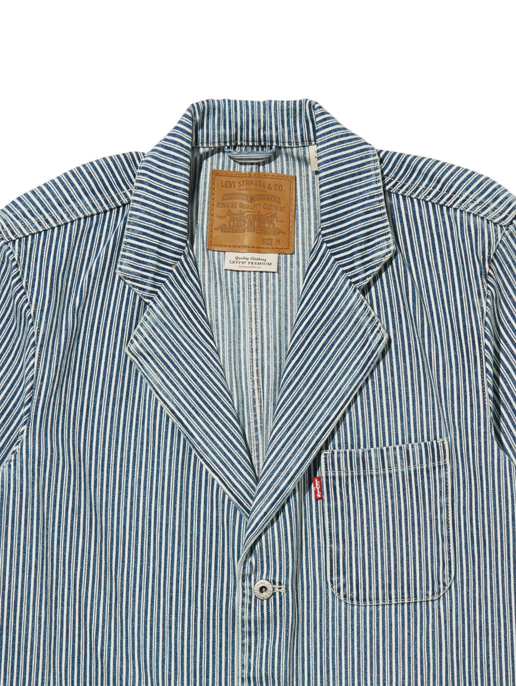 デニム ブレザー