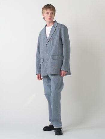 デニム ブレザー