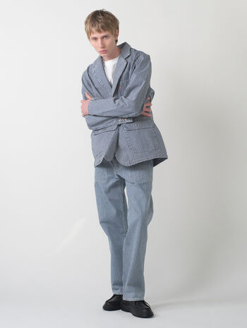 デニム ブレザー