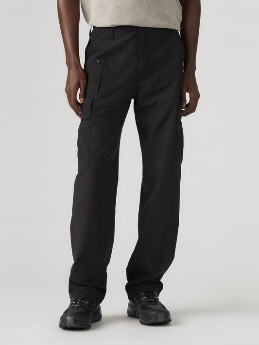 パラシュートカーゴパンツ ブラック