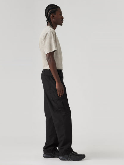 パラシュートカーゴパンツ ブラック