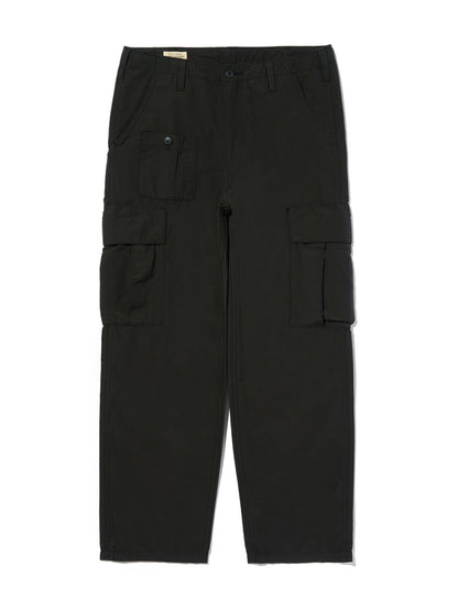 パラシュートカーゴパンツ ブラック