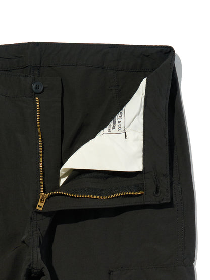 パラシュートカーゴパンツ ブラック