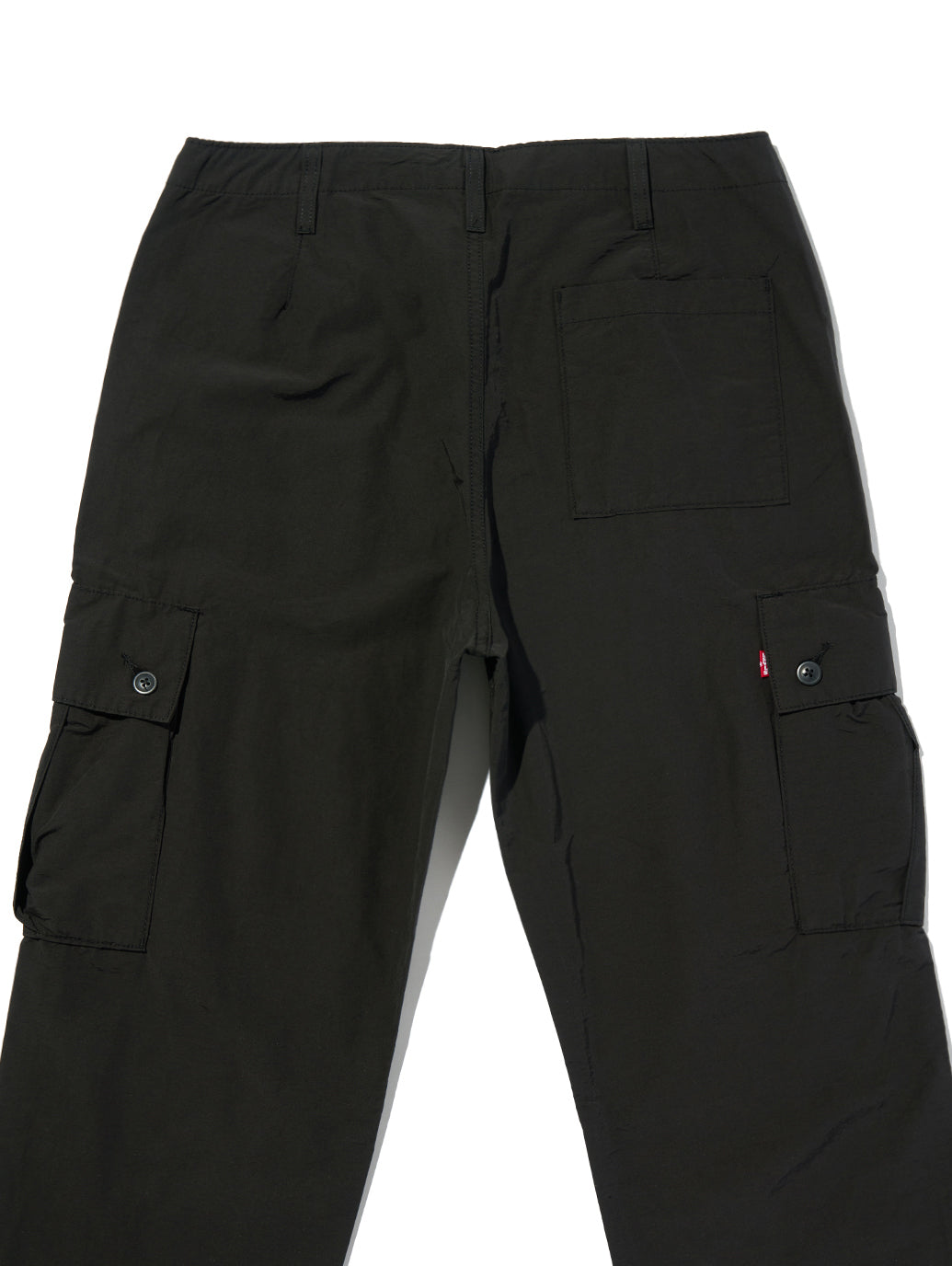パラシュートカーゴパンツ ブラック