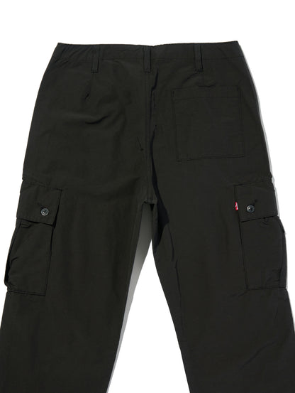 パラシュートカーゴパンツ ブラック