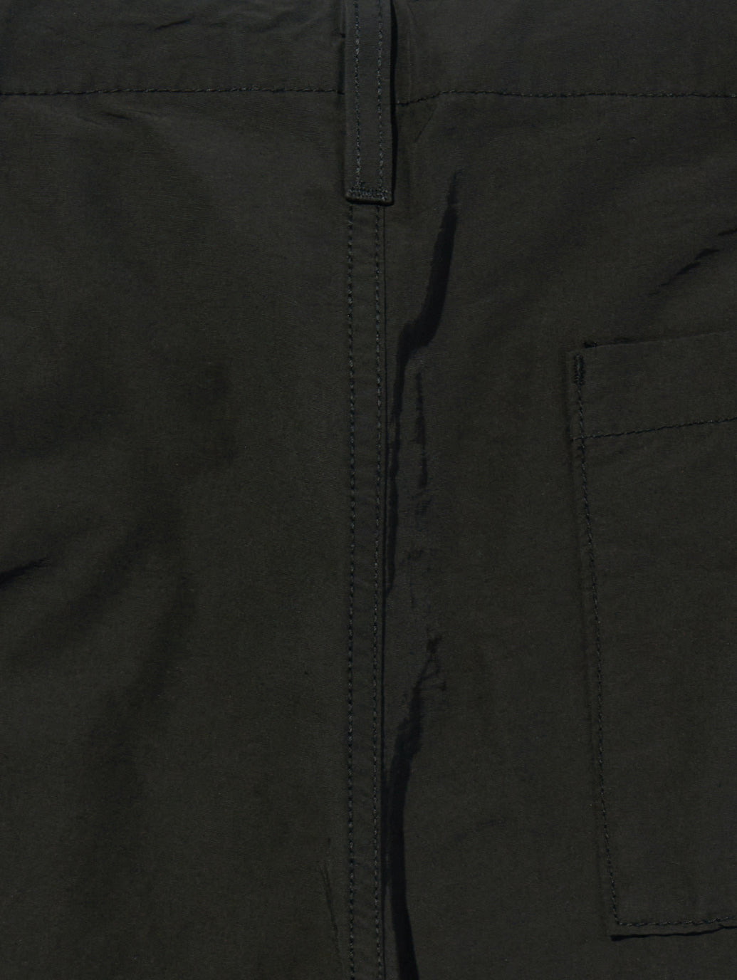 パラシュートカーゴパンツ ブラック