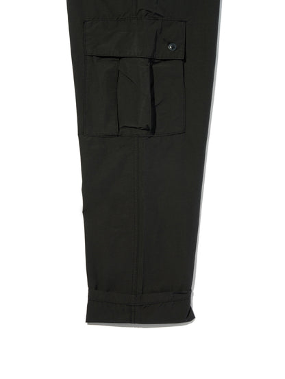 パラシュートカーゴパンツ ブラック