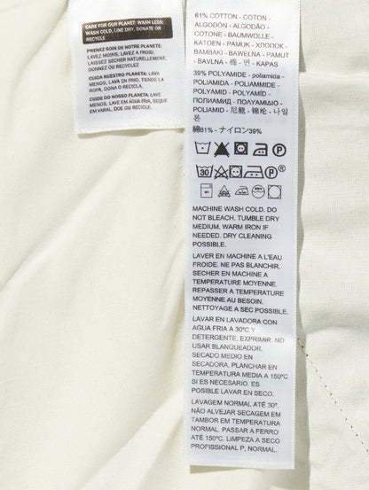 パラシュートカーゴパンツ ブラック