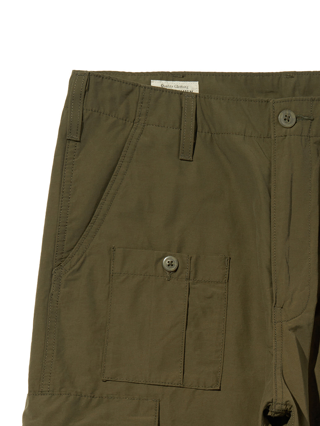 パラシュートカーゴパンツ ブラウン