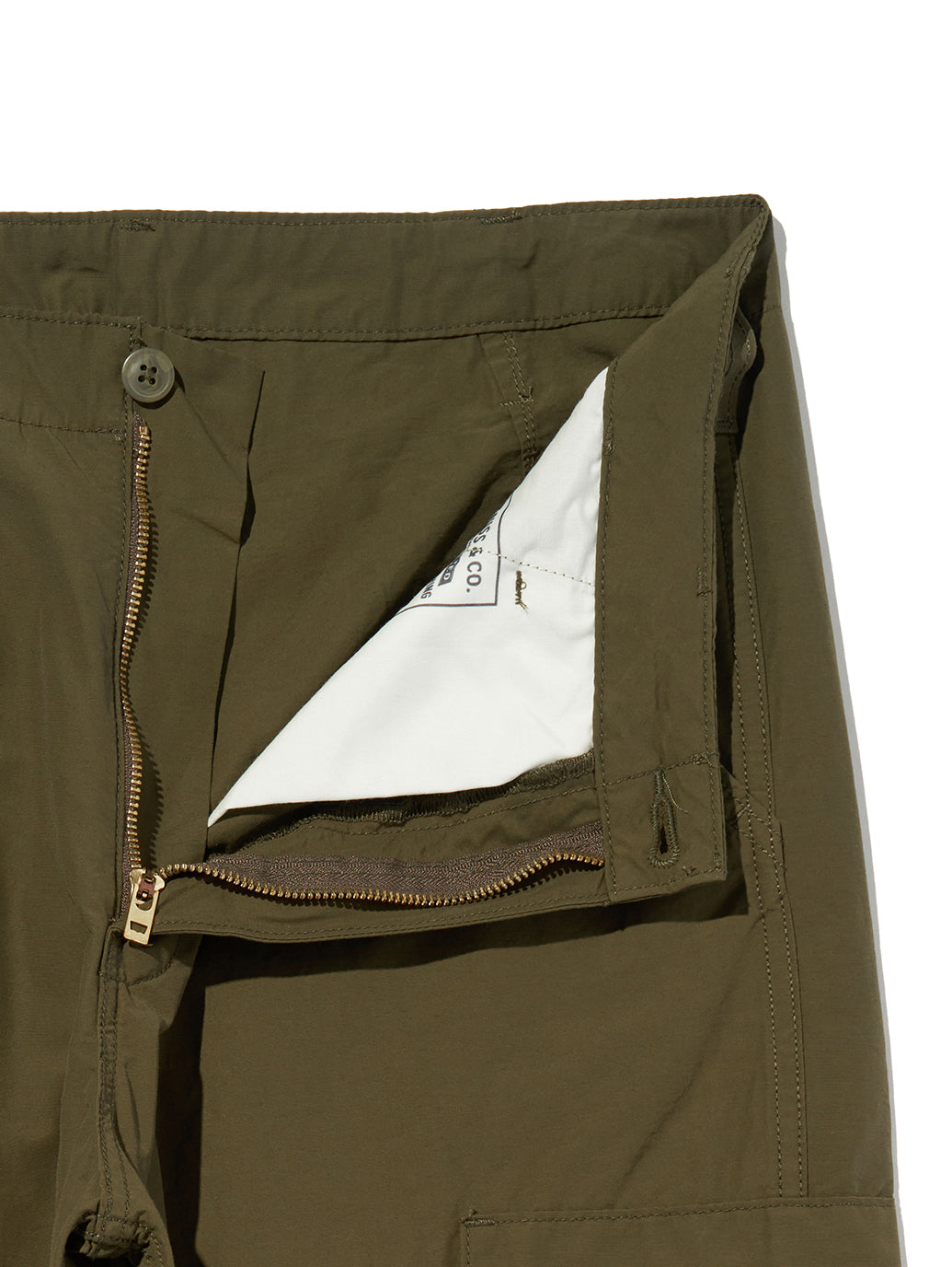 パラシュートカーゴパンツ ブラウン