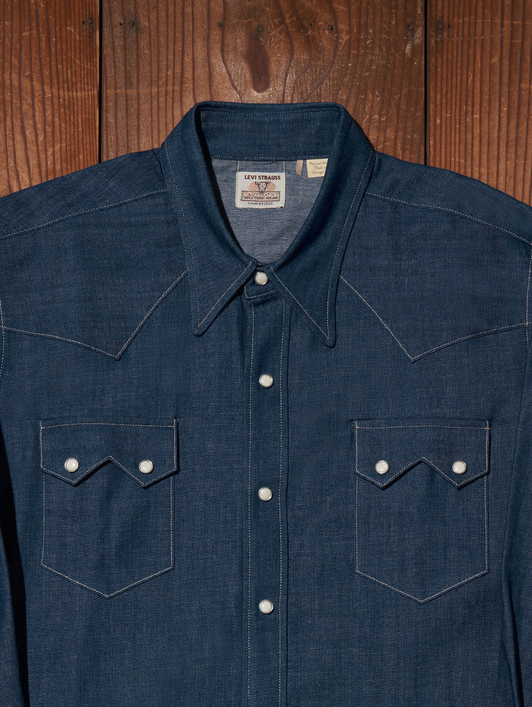 LEVI'S® VINTAGE CLOTHING ショートホーンシャツ リジッド 