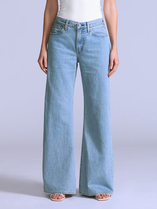 BLUETAB™ CARVE リラックスジーンズ ライトインディゴ