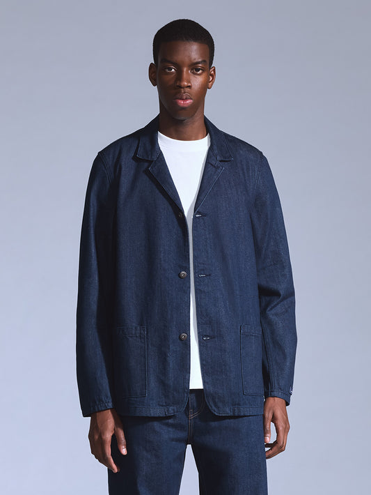 BLUETAB™ CHORE ブレザージャケット ダークインディゴ