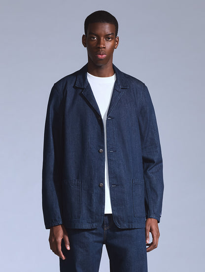 BLUETAB™ CHORE ブレザージャケット ダークインディゴ