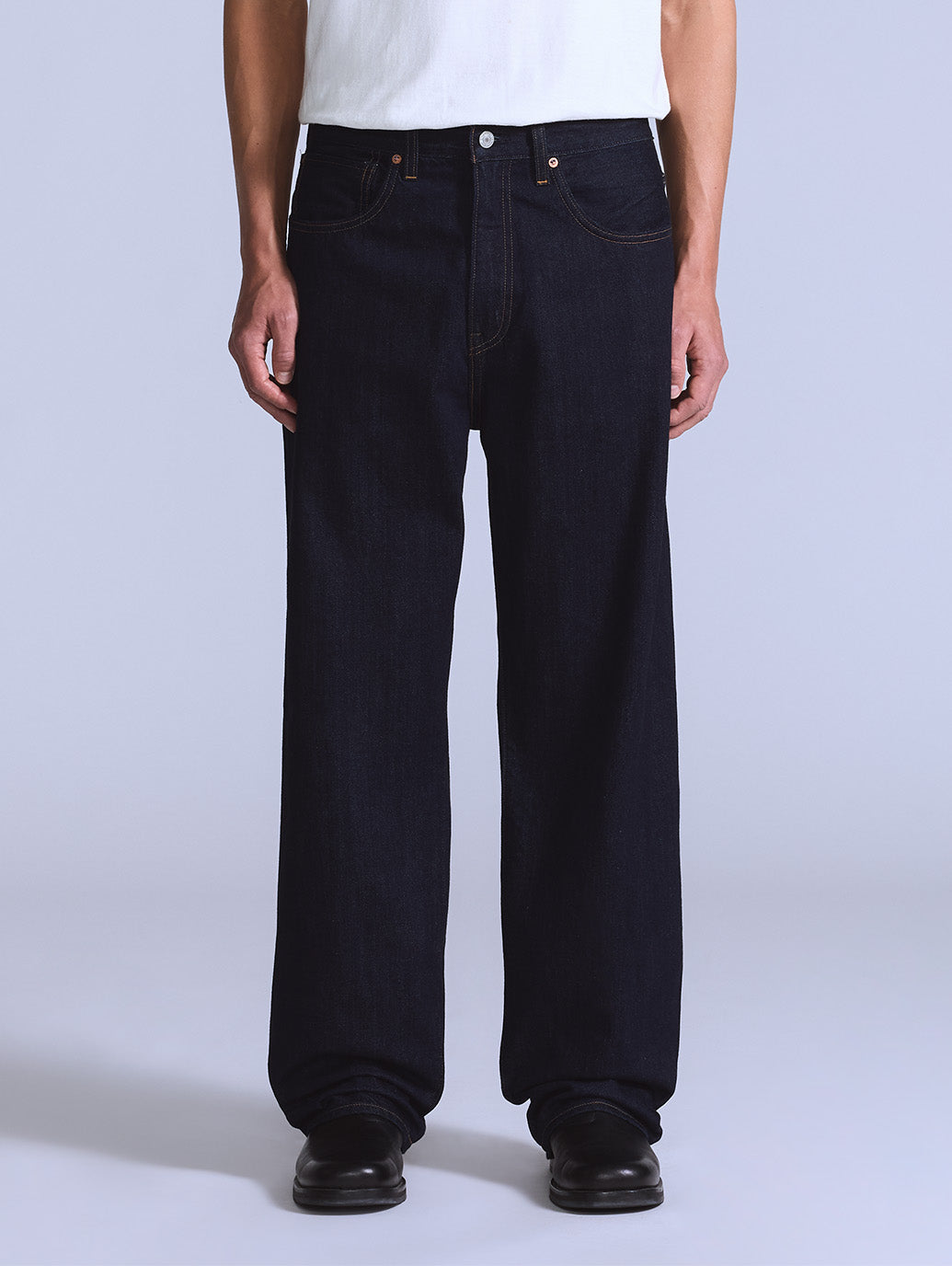 BLUETAB™ MARKER LOOSE ジーンズ ダークインディゴ