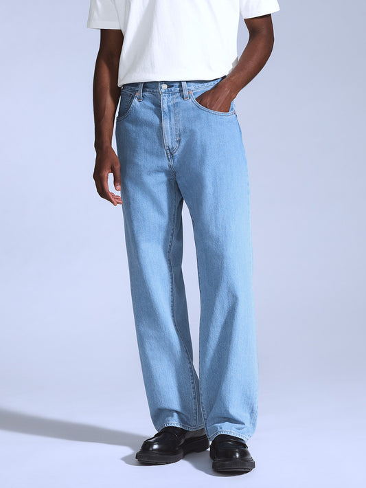 BLUETAB™ MARKER ルーズジーンズ ライトインディゴ