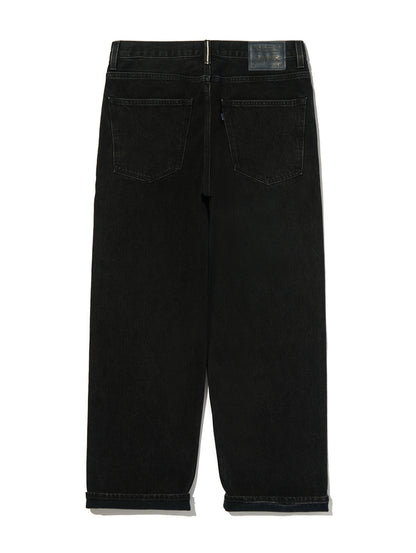 BLUETAB™ MARKER ルーズジーンズ ブラック