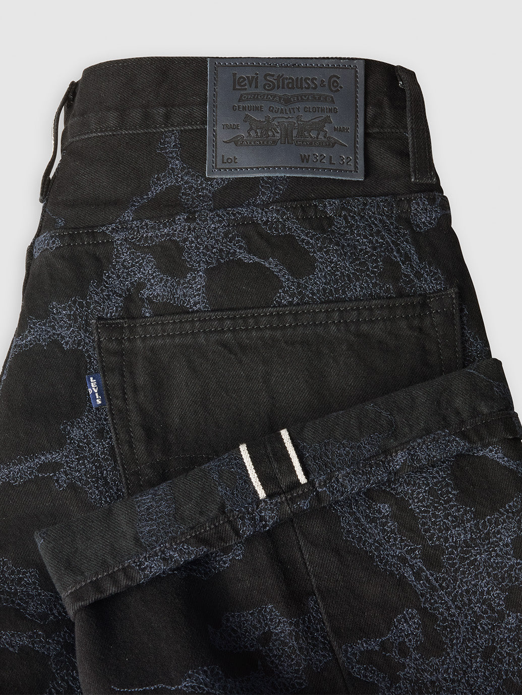 BLUETAB™ MARKER LOOSE ジーンズ ミディアムインディゴ