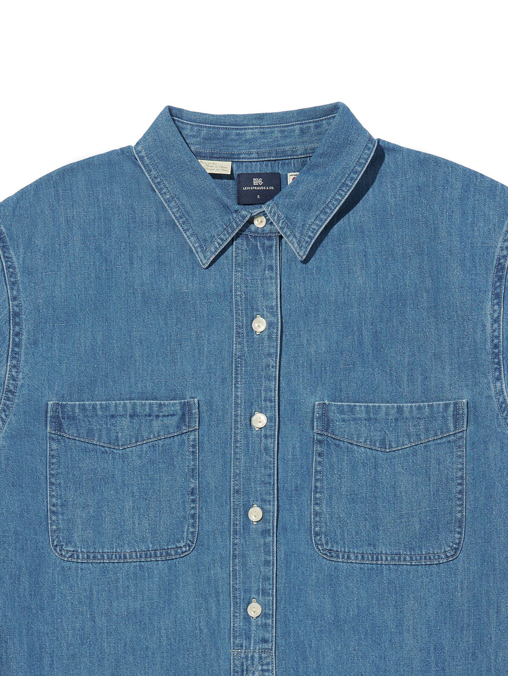 BLUETAB™ デニム ユーティリティシャツ